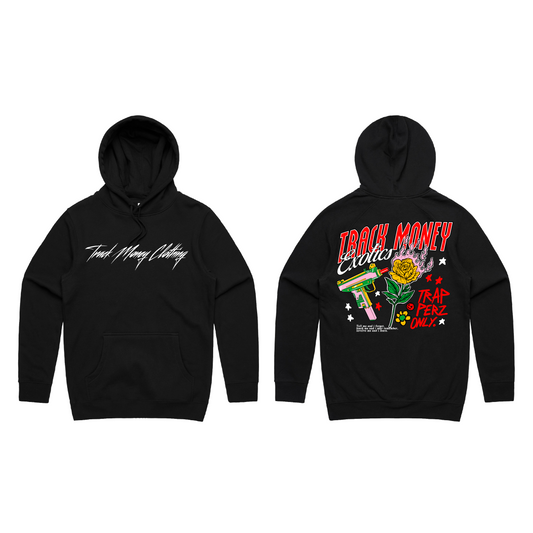 "Guns N Roses" Black Heavyweight Hoodie *V1*