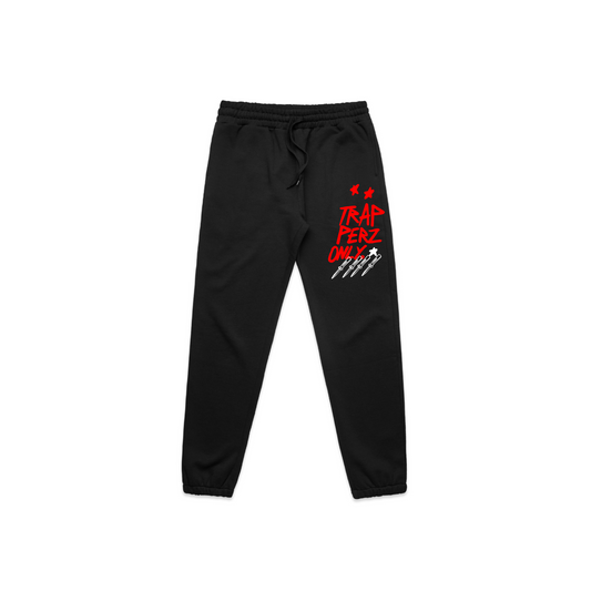 "TRAPPERZ ONLY" Black Premium Joggers